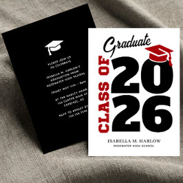 Invitación Graduation Party