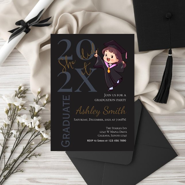 Invitación Graduation Party  (Subido por el creador)