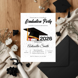 Invitación Graduation Party 