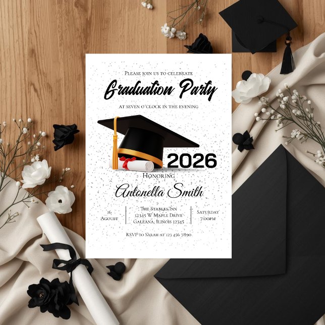 Invitación Graduation Party  (Subido por el creador)