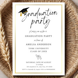 Invitación Graduation Party Invitation, Graduation Invitation