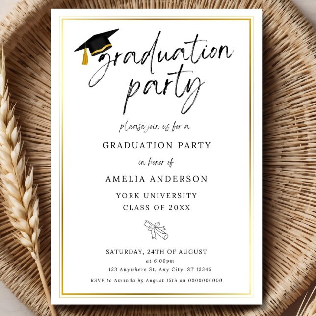 Invitación Graduation Party Invitation, Graduation Invitation (Subido por el creador)