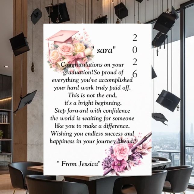 Invitación  Graduation- Universal Design for all ages (Subido por el creador)