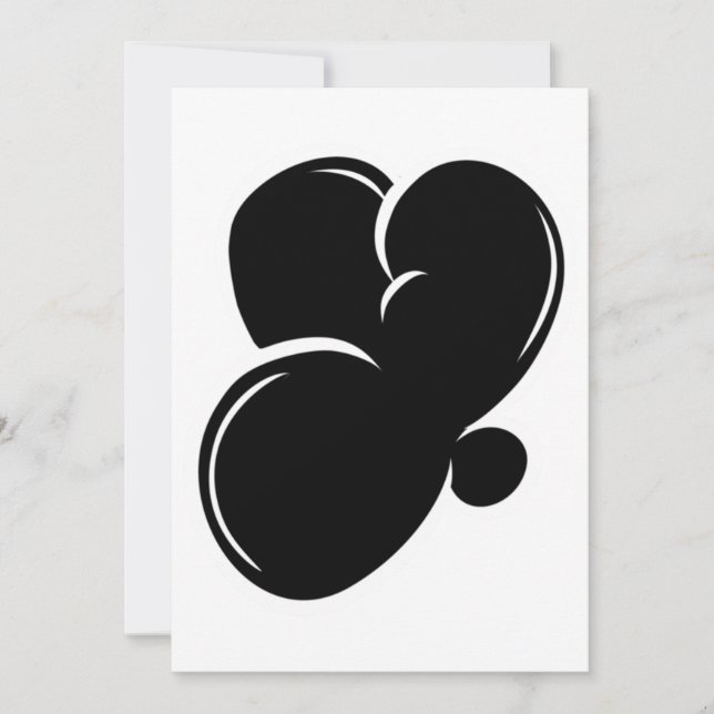 Invitación Graffiti letters letter Y Essential  (Anverso)