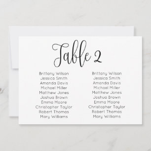 Invitación Gráfico de asientos de boda en paisaje. Plan de me