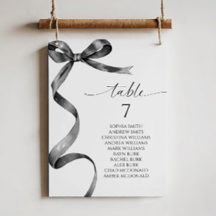 Invitación Gráfico de asientos de número de tabla de inclinac