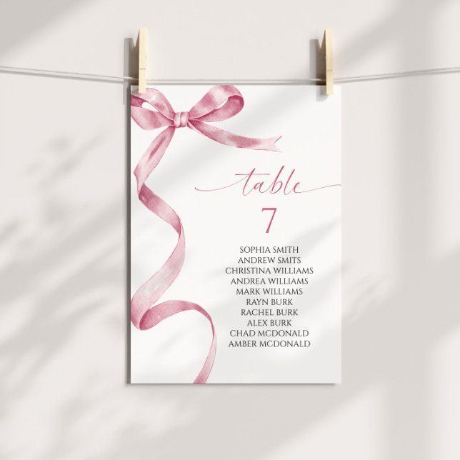 Invitación Gráfico de asientos de número de tabla de plegado  (Subido por el creador)