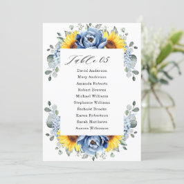 Invitación Gráfico de asientos para peones de pizarra azul tu