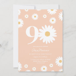 Invitación Gran aniversario número noventa de Daisy