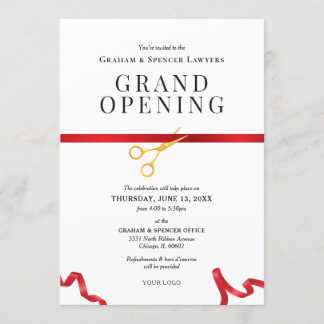Invitación Gran apertura