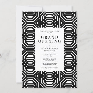 Invitación Gran Apertura Comercial