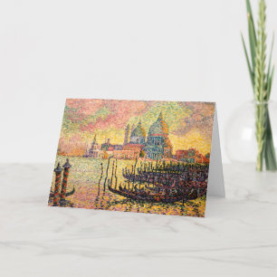 Invitación Gran Canal de Entrada, Venecia   Paul Signac  