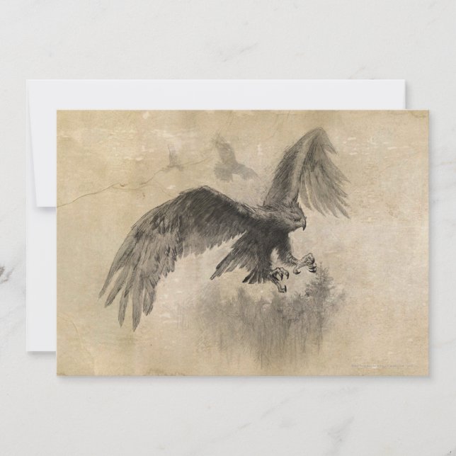 Invitación Gran Esbozo de Águilas (Anverso)