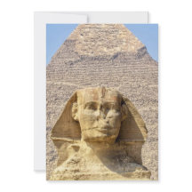 Gran Esfinge de Giza & pirámides Antiguo Egipto 