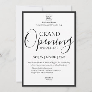 Invitación Gran Evento de Apertura Especial