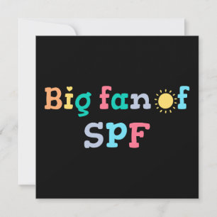 Invitación Gran fan del SPF