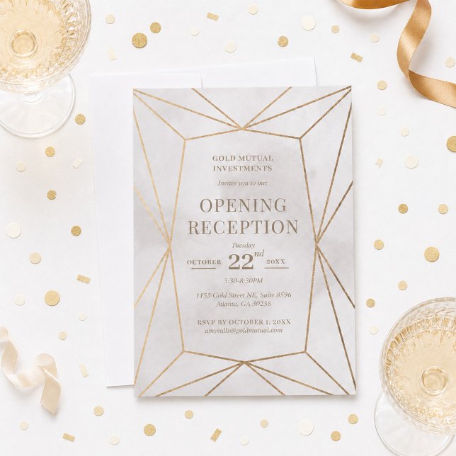 Invitación Gran fiesta de recepción de inauguración (Subido por el creador)