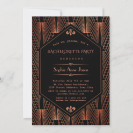 Invitación Gran Gatsby de Bachelorette