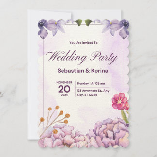 Invitación Gran inauguración de la tienda de moda MK