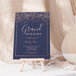 Invitación Gran inauguración de la tipografía de la marina Ro