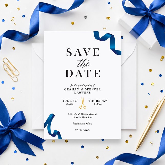 Invitación Gran Inauguración, Guarda la Fecha (Subido por el creador)