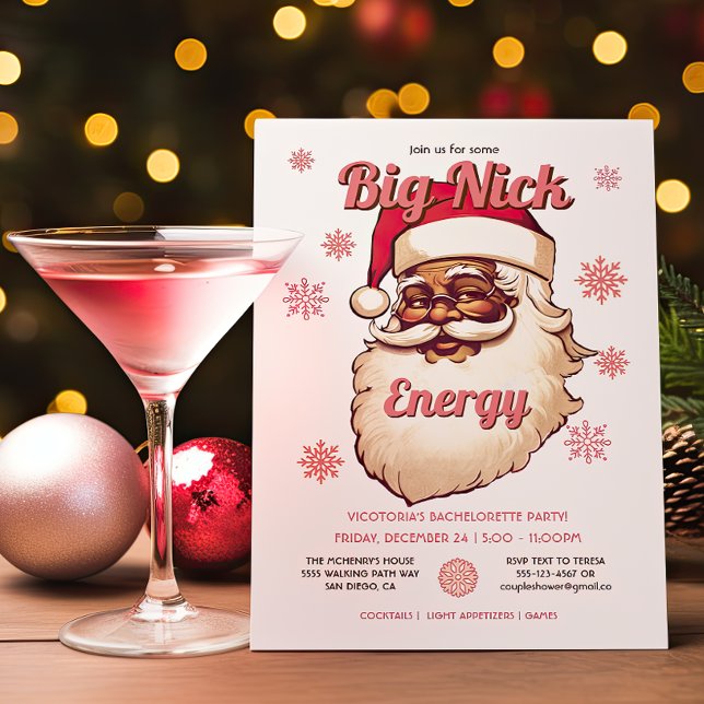 Invitación Gran Nick Energy Fiesta de Santa América Africana (Subido por el creador)