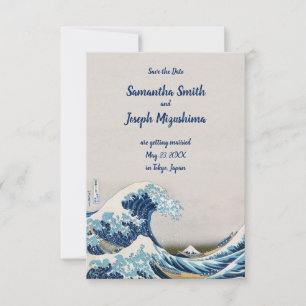 Invitación Gran Ola de Kanagawa Salva la Fecha