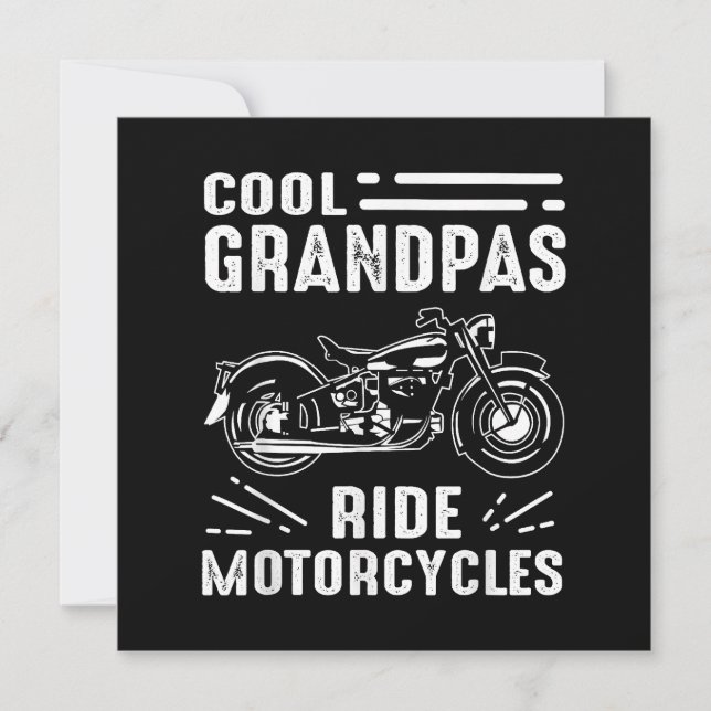 Invitación Gran padre ciclista (Anverso)
