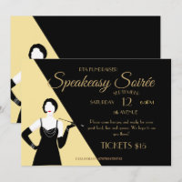 Gran poster de promoción del Fiesta Flapper de Gat