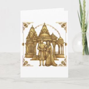 Invitación Gran Templo Boda India