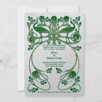Gránas de Art Nouveau en Boda de Bush Rosa