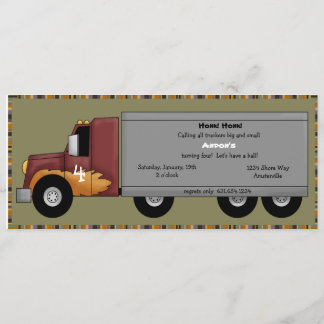Invitación grande del aparejo
