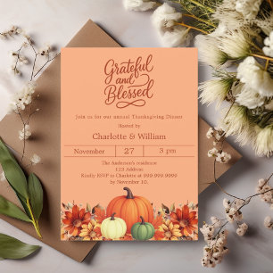 Invitación Grandioso calabaza de mandarina atómica Acción de