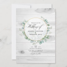 Granero rústico de campo Eucalipto Código QR Boda