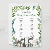 Granja Animal Green Boy Baby Animal Name Games