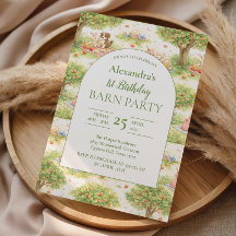 Granja de Animales Caprichosos Barnyard Cumpleaños