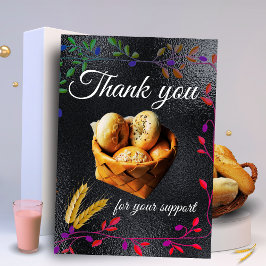 Invitación Granja de trigo de pan rústico casero y cosecha do