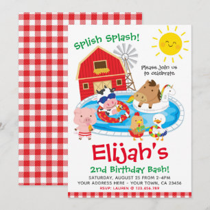 Invitación Granja, Fiesta de billar