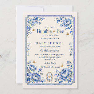 Invitación Granmilenario Shower de Bebé Abejorro