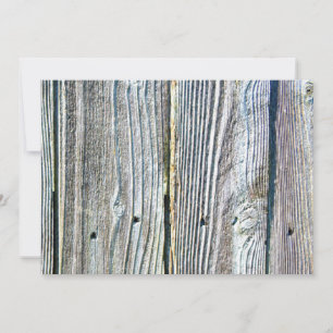 Invitación Grano de madera de madera de madera de madera de m
