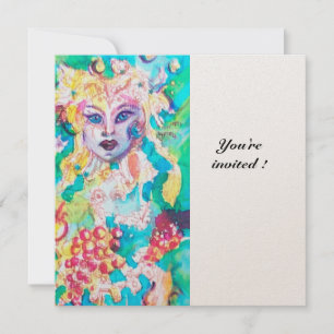 Invitación GRAPE FAIRY TALE champagne metálico