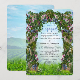 Invitación Grapevines, boquerones y colibríes