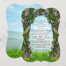 Invitación Grapevines, boquerones y colibríes