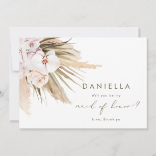 Invitación Grasa Pampas serás mi empleada de honor