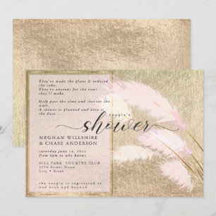 Invitación Grasa Rosa de oro de Rubor