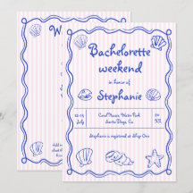 Grasas de mar de garrapata dibujadas a mano bachel