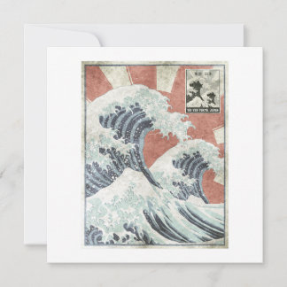Invitación Great Wave Off Kanagawa Japanese Aesthetic Art