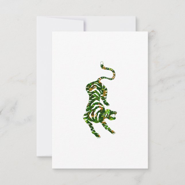 Invitación Green Tiger (Anverso)