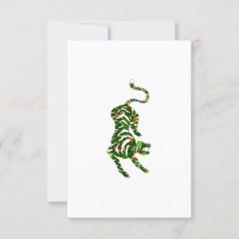 Invitación Green Tiger