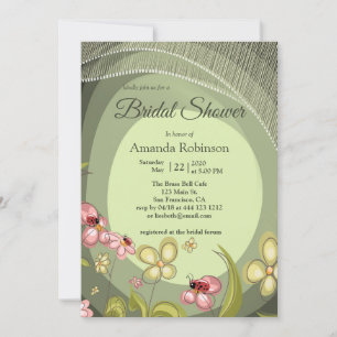 Invitación Green y Lady-bird